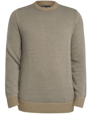 Barbour Wells Crew-Neck Jumper - Grey