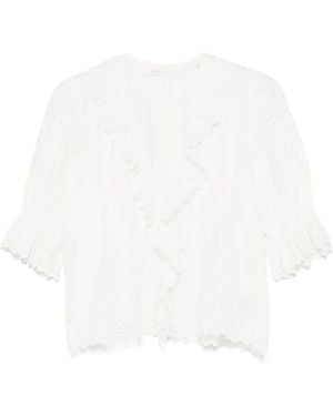 Doen Henri Blouse - White