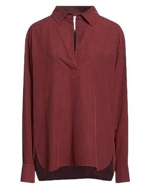Max Mara Plain Color Tops - Red