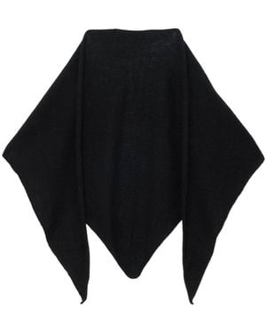 Baserange Triangle Scarf - Black