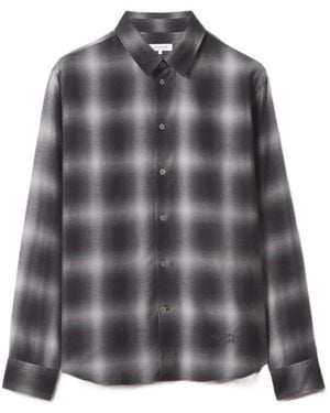 Maison Kitsuné Gradient Check Casual Shirt - Grey