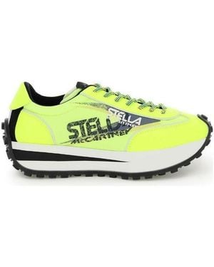 Stella McCartney Lace-Up Reclypse Sneakers - Yellow