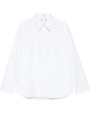 RANRA Collared Shirt - White