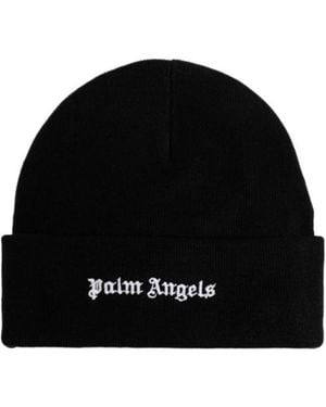 Palm Angels Logo Hat - Black