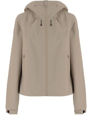 Save The Duck Relaxed Fit Hooded Jacket - Grey
