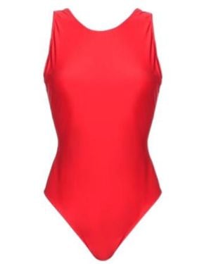 Ganni One-Piece Swimsuits - Red