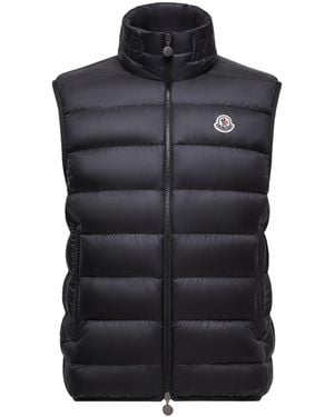 Moncler Rocoque Zip-Up Padded Gilet - Black