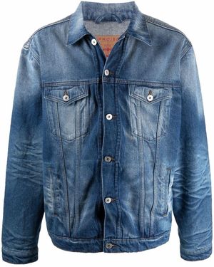 Y. Project Classic Wire Denim Jacket - Blue
