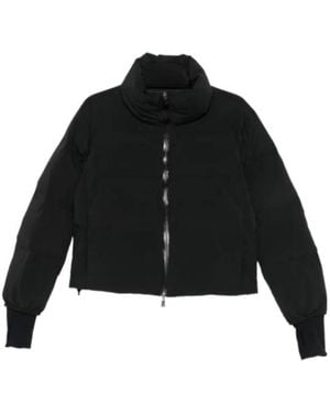 Herno Padded Hooded Jacket - Black