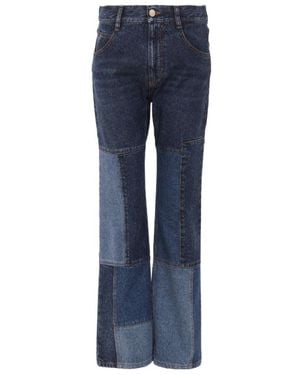 Chloé Chloé Cropped Flared Jeans - Blue