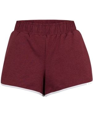Varley Elastic-Waist Athletic Shorts - Red