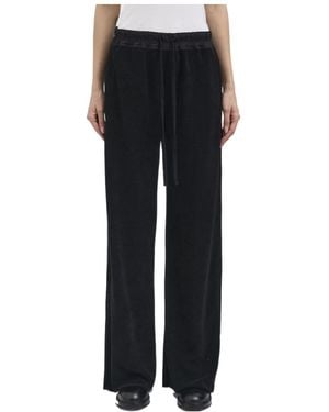Thom Krom Wide-Leg Palzzo Pants - Black