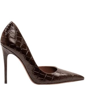 Paris Texas Pointed-Toe High Heels - Brown