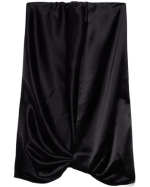 7 For All Mankind Cinch Hem Mini Dress - Black