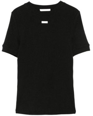 Entire studios Logo-Patch T-Shirt - Black