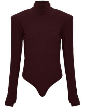 IRO Long-Sleeve Bodysuit - Purple