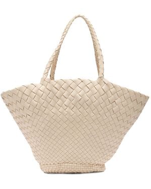 Dragon Diffusion Woven Tote Bag - Natural