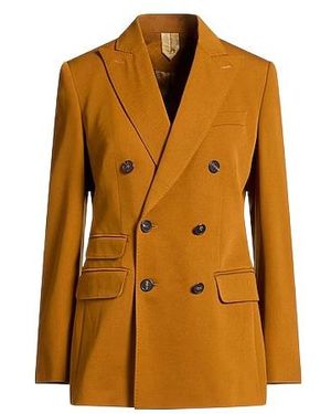 Max Mara Double-Breasted Blazer - Brown