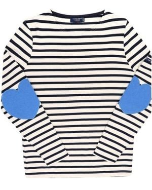 Saint James Striped T-Shirt - Blue