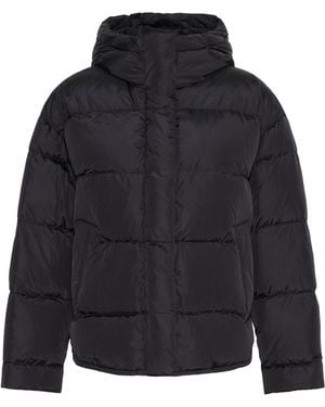 Weekend by Maxmara Lusso Hooded Down Jacket - Blue