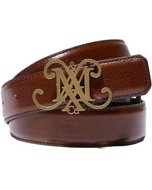 MAX&Co. Logo Belt - Brown