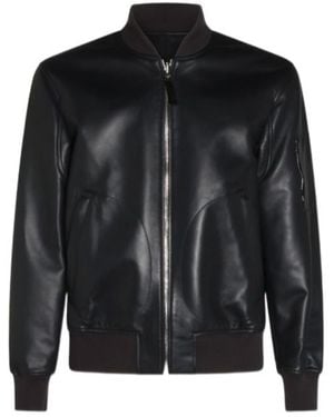Mackage Easton Reversible Bomber Jacket - Black