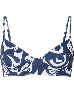 Mara Hoffman Comfortable Stretchy Bikini - Blue