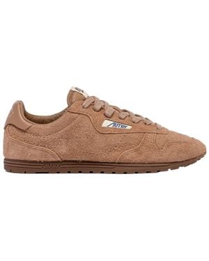 Autry Windspin Low Trainers - Brown