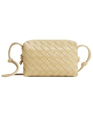 Bottega Veneta Mini Loop Camera Bag - Natural