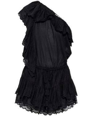 Isabel Marant One-Shoulder Jumpsuit - Black