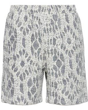 Samsøe & Samsøe Wide Leg Shorts - Gray