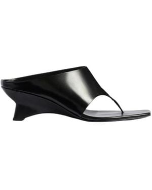 KHAITE Marlow Mule - Black