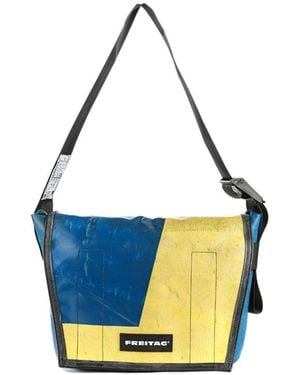 Freitag Logo Shoulder Bag - Blue