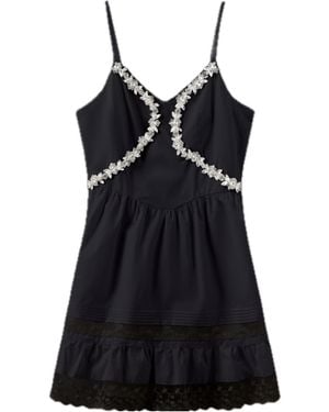 Marissa Chiara Suspender Dress - Black