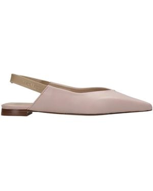 Max Mara Pointed-Toe Flat Sandals - Brown