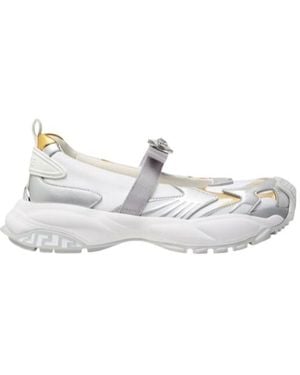 Versace M_Vs_06 Mary Jane Sneakers - White