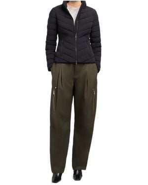 Moose Knuckles Elora Zip-Up Puffer Jacket - Black