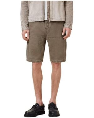 AllSaints Alva Denim Shorts - Natural