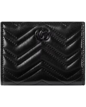 Gucci Gg Marmont Wallet - Black