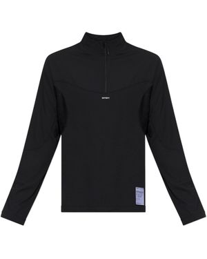 Satisfy Fuzzfleece Octa Half-Zip Performance Top - Black