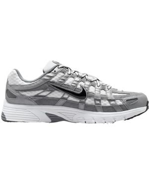 Nike P-6000 Low-Top Sneakers - Gray
