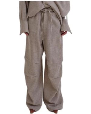 DARKPARK Daisy Japanese Drawstring Pants - Gray