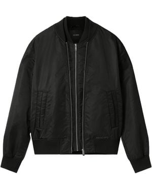Axel Arigato Zip-Front Bomber Jacket - Black