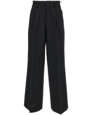 Junya Watanabe Pleated Trousers - Black