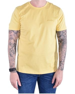 Dondup Logo Regular Fit T-Shirt - Yellow
