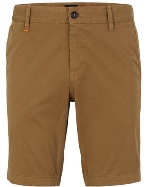 BOSS Logo Shorts - Brown