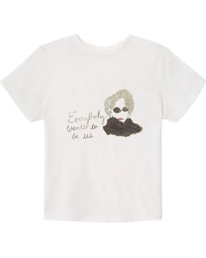 RE/DONE Crew-Neck T-Shirt - White