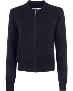 Essentiel Antwerp Jantastic Knitted Bomber Jacket - Blue