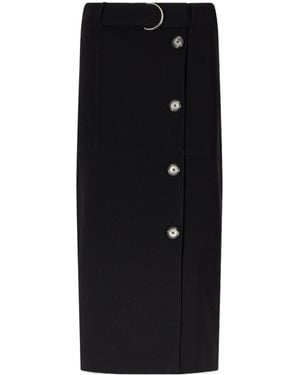 Proenza Schouler Simple Cargo Maxi Dress - Black