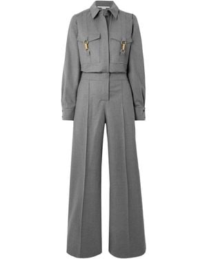 Stella McCartney Wool Jumpsuit - Grey